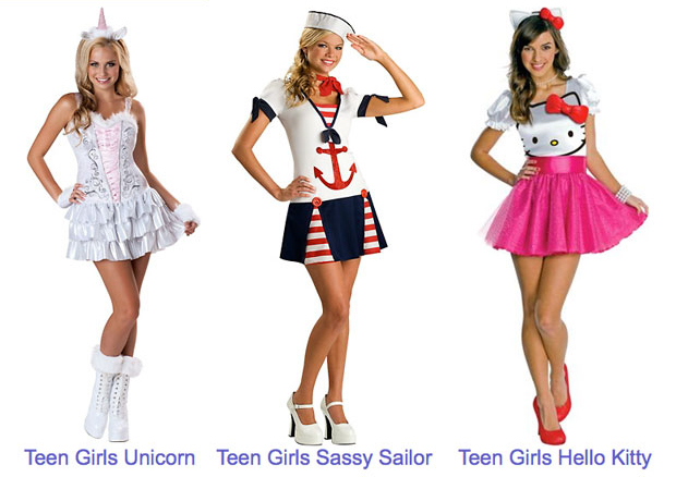 Slutty Tween Costumes for Girls